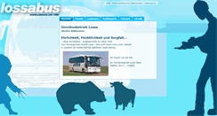 Desktop Screenshot of lossabus.de