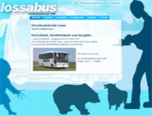 Tablet Screenshot of lossabus.de